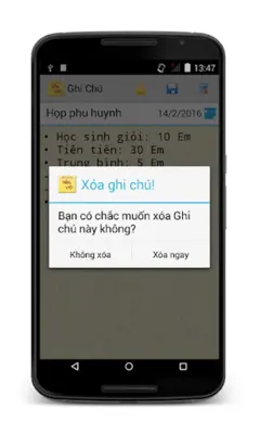 Ghi Chu Co Mat Khau Tieng Viet android App screenshot 0