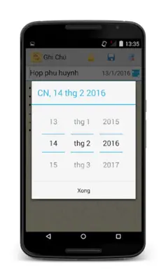 Ghi Chu Co Mat Khau Tieng Viet android App screenshot 2